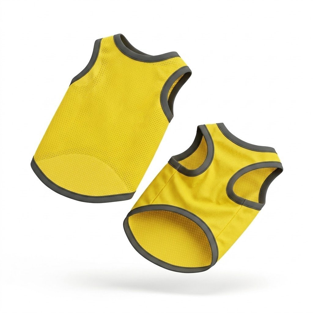 Yellow Cat Tank Top - Image 3