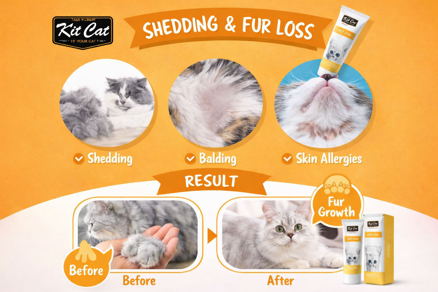 Kit Cat Skin & Coat Gel 120g - Image 4