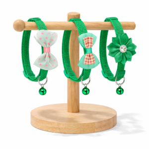 Green Decorative Cat Collars