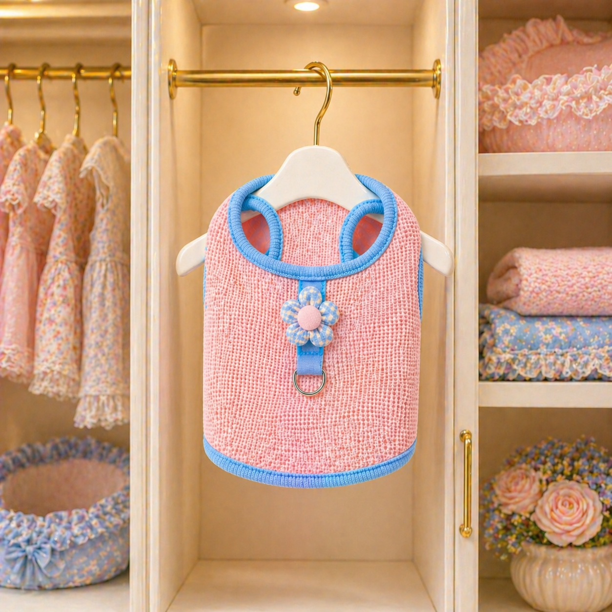 Pink & Blue Cat Top - Image 4