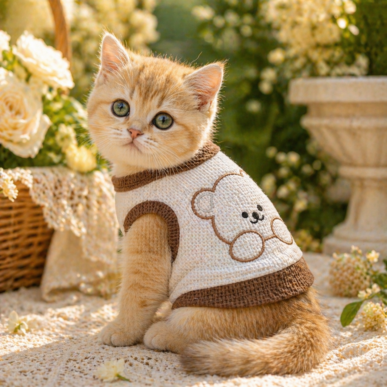 Teddy Bear Cat Top - Image 3