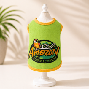 Tropical Green Cat Top