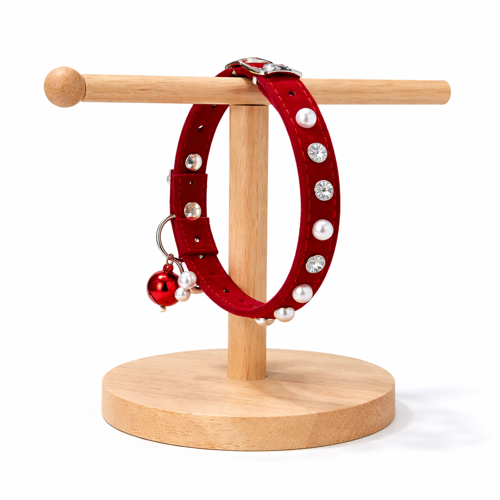 Luxury Red Cat Collar